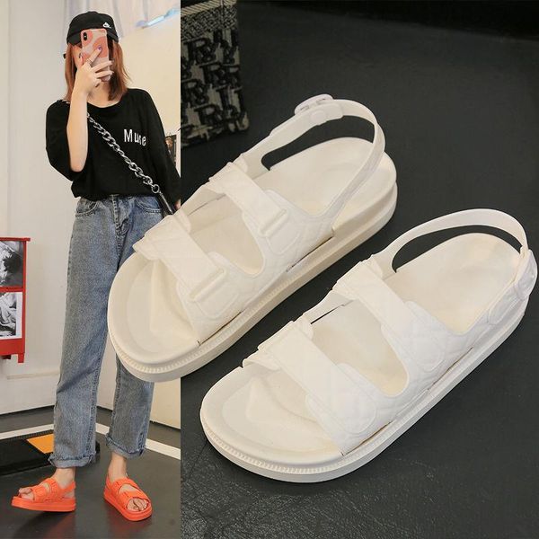 student sandals female hollow casual ins flat roman shoes summer penetration air non-slip thick-soled beach, Black
student sandals female hollow casual ins flat roman shoes summer penetration air non-slip thick-soled beach, Black