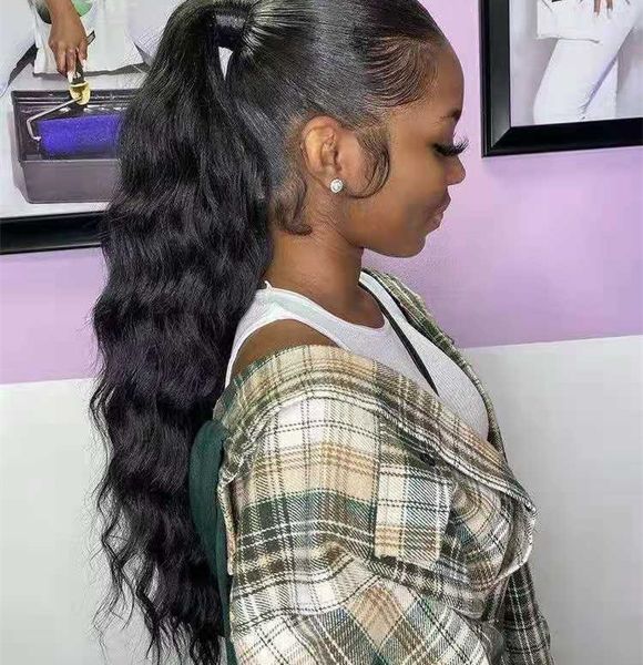 african brazilian human loose wavy drawstring ponytail hair extension wet wave 1 piece wrap pony tail hairpiece black 16" 140g
african brazilian human loose wavy drawstring ponytail hair extension wet wave 1 piece wrap pony tail hairpiece black 16" 140g