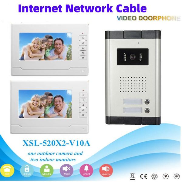 meter wired network cable video intercom 7 inch monitor door phone doorbell home security ir camera system phones
meter wired network cable video intercom 7 inch monitor door phone doorbell home security ir camera system phones