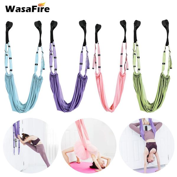 resistance bands adjustable aerial yoga strap hammock swing stretching anti-gravity inversion exercises flexibility training belt
resistance bands adjustable aerial yoga strap hammock swing stretching anti-gravity inversion exercises flexibility training belt