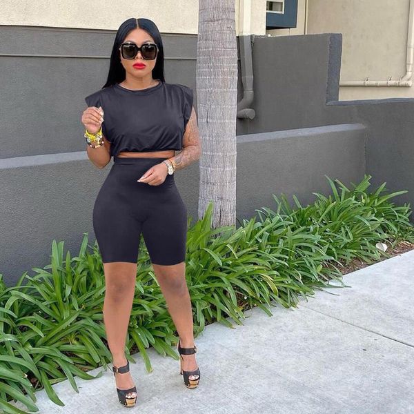 women's tracksuits 2021 summer style 2-piece shoulder pad sleeveless fashion casual two-piece suit, Gray
women's tracksuits 2021 summer style 2-piece shoulder pad sleeveless fashion casual two-piece suit, Gray