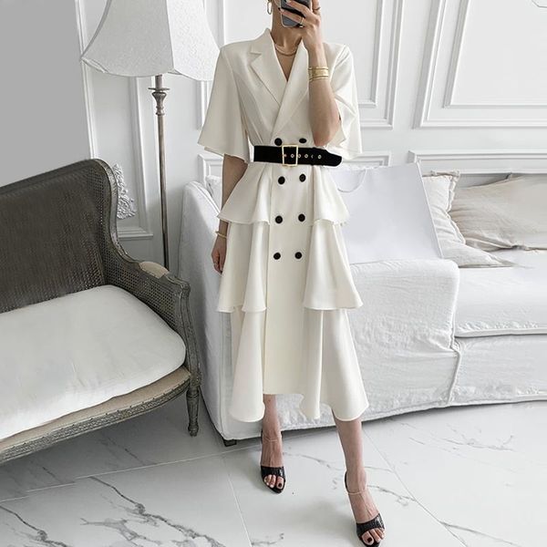 casual dresses elegant cascading ruffling women 2021 summer new ladies officce work maxi korean all match belted 2u5u, Black;gray
casual dresses elegant cascading ruffling women 2021 summer new ladies officce work maxi korean all match belted 2u5u, Black;gray