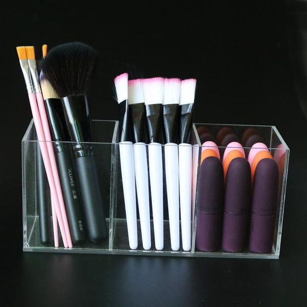 storage boxes & bins acrylic clear makeup brush box 3 slots pen/pencil organizer desk case cosmetic handmade
storage boxes & bins acrylic clear makeup brush box 3 slots pen/pencil organizer desk case cosmetic handmade