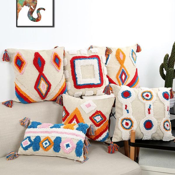 tufted pillow cover boho cushion 100% cotton wedding home decor, custom size and color 45x45cm/40cmrd cushion/decorative
tufted pillow cover boho cushion 100% cotton wedding home decor, custom size and color 45x45cm/40cmrd cushion/decorative