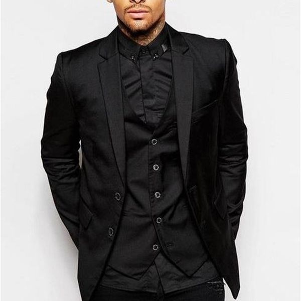 men's suits & blazers black two buttons carve lapel men's suits hombre dress tuxedo groom suit men blazer three parts wnu3, White;black
men's suits & blazers black two buttons carve lapel men's suits hombre dress tuxedo groom suit men blazer three parts wnu3, White;black