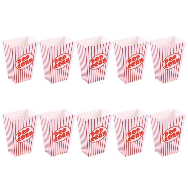 10pcs stripes paper popcorn boxes disposable containers tableware baby shower birthday party supplies for home shop gift wrap
10pcs stripes paper popcorn boxes disposable containers tableware baby shower birthday party supplies for home shop gift wrap