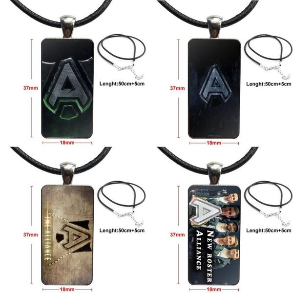 pendant necklaces for schoolgirl maxi glass cabochon necklace rectangle fashion alliance dota 2 team, Silver
pendant necklaces for schoolgirl maxi glass cabochon necklace rectangle fashion alliance dota 2 team, Silver