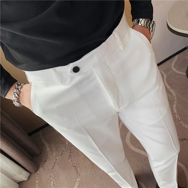 men's pants calças sociais masculinas, calças compridas de verão, terno casual, stretch, slim fit, branca, plus size, escritório p, Black
men's pants calças sociais masculinas, calças compridas de verão, terno casual, stretch, slim fit, branca, plus size, escritório p, Black