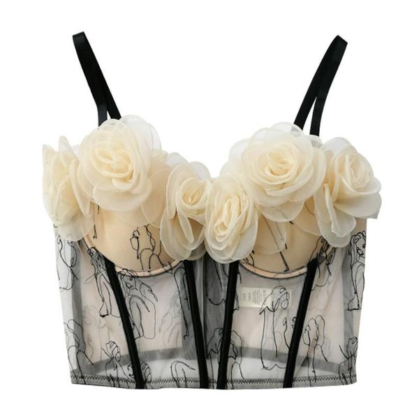 women's tanks & camis crop tank cropped women tube flower sweet night club party corset push up bustier cami built in bra underwear, White
women's tanks & camis crop tank cropped women tube flower sweet night club party corset push up bustier cami built in bra underwear, White