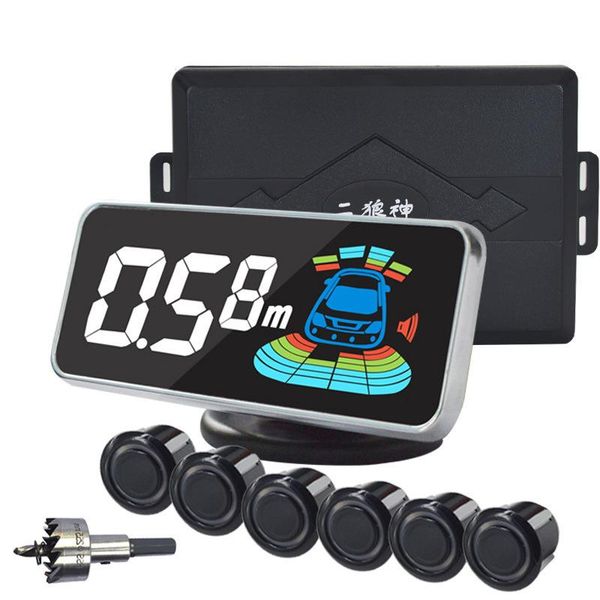 car rear view cameras& parking sensors 6sensors automobile reversing radar electronics auto detector backing kit voice for accessories
car rear view cameras& parking sensors 6sensors automobile reversing radar electronics auto detector backing kit voice for accessories