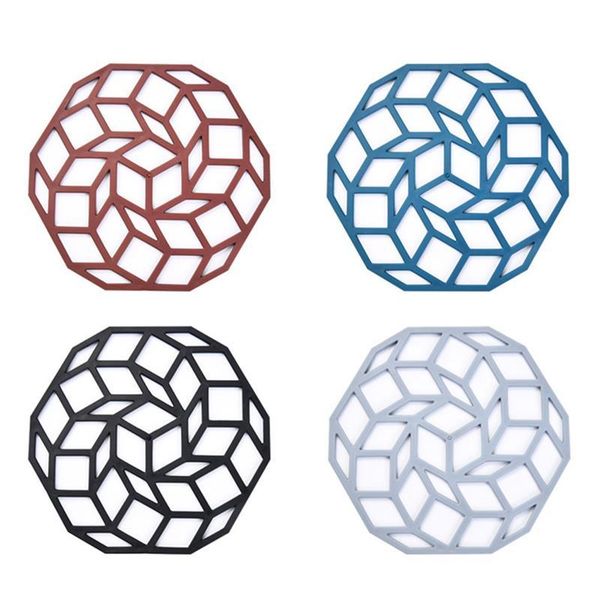 mats & pads hollow insulation rubber trivet mat heat insulating bowl non-slip placemat for dining table kitchen supplies
mats & pads hollow insulation rubber trivet mat heat insulating bowl non-slip placemat for dining table kitchen supplies