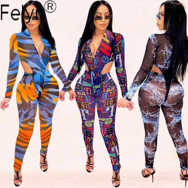 women's jumpsuits & rompers felyn 2021 ins internet celebrity famous mesh two pieces print v-neck bodysuits long pants summer party, Black;white
women's jumpsuits & rompers felyn 2021 ins internet celebrity famous mesh two pieces print v-neck bodysuits long pants summer party, Black;white