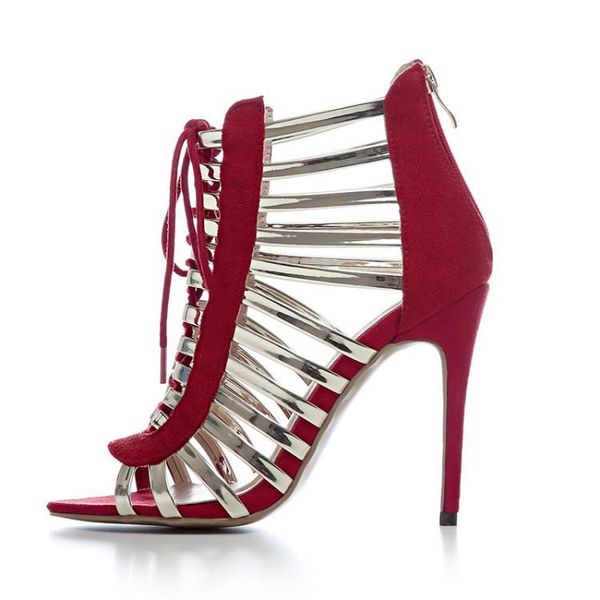 moraima snc 2021 summer sandals high heel stiletto fish mouth cool boots ankle straps women's shoes, Black
moraima snc 2021 summer sandals high heel stiletto fish mouth cool boots ankle straps women's shoes, Black