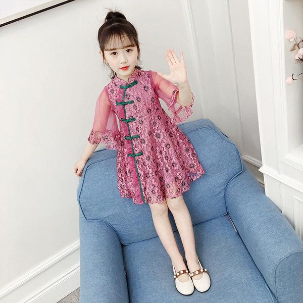 ethnic clothing children's girls dress summer 2021 korean version of little girl cheongsam western princess, Red
ethnic clothing children's girls dress summer 2021 korean version of little girl cheongsam western princess, Red