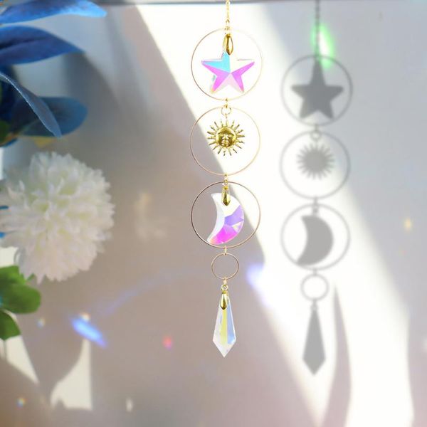 decorative objects & figurines metal rainbow collection hanging star moon crystal prisms lighting accessories for window curtains home decor
decorative objects & figurines metal rainbow collection hanging star moon crystal prisms lighting accessories for window curtains home decor