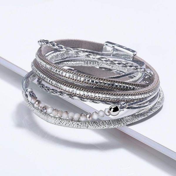 charm bracelets amazon europe and the united states multi layer differential difficulties beads jewelry magnet brand knitting, Golden;silver
charm bracelets amazon europe and the united states multi layer differential difficulties beads jewelry magnet brand knitting, Golden;silver