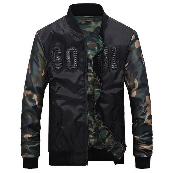 male cotton-padded clothes camouflage split joint thickening keep warm loose coat men clothing autumn men's jacket windbreakers jackets, Black;brown
male cotton-padded clothes camouflage split joint thickening keep warm loose coat men clothing autumn men's jacket windbreakers jackets, Black;brown