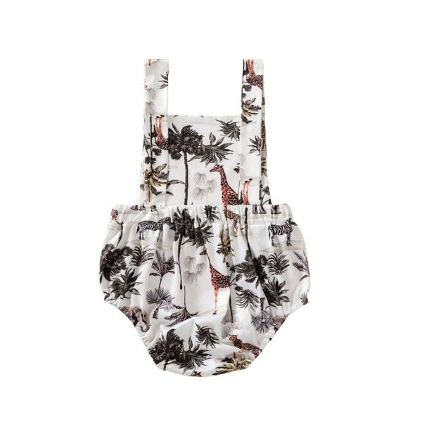born infant baby boy girl animal print rompers sleeveless overalls jumpsuit summer clothing jumpsuits, Blue
born infant baby boy girl animal print rompers sleeveless overalls jumpsuit summer clothing jumpsuits, Blue