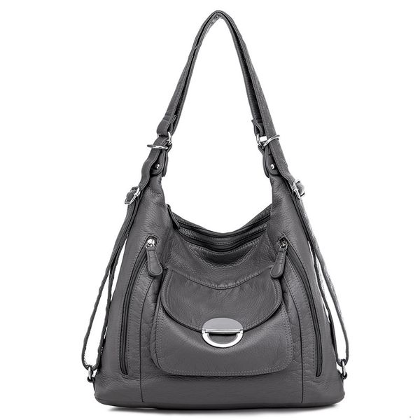 women's bag fashion washed leather shoulder bag large capacity portable messenger bag soft leather multi-function backpack
women's bag fashion washed leather shoulder bag large capacity portable messenger bag soft leather multi-function backpack