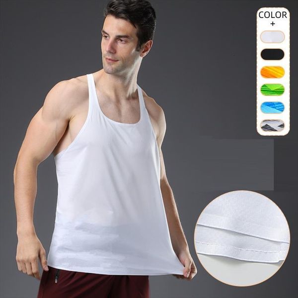 summer lightweight outdoor running mens vest basketball training fitness breathable sleeveless loose quick drying shirt, White;black
summer lightweight outdoor running mens vest basketball training fitness breathable sleeveless loose quick drying shirt, White;black