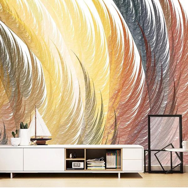wallpapers drop custom mural wallpaper modern abstract hand-painted golden colorful feathers wall sticker fashion home decor
wallpapers drop custom mural wallpaper modern abstract hand-painted golden colorful feathers wall sticker fashion home decor