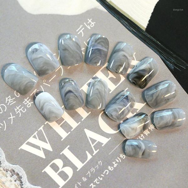 24pcs fashion artificial fake nails for design grey marble acrylic false fingernails diy full covertip manicure tool1, Red;gold
24pcs fashion artificial fake nails for design grey marble acrylic false fingernails diy full covertip manicure tool1, Red;gold