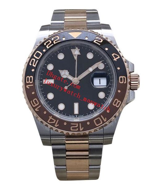 original box luxury watches 116710 116713 116718 116719 watch 40mm ceramic bezel mechanical automatic stainless steel bracelet mens wristwat, Slivery;brown
original box luxury watches 116710 116713 116718 116719 watch 40mm ceramic bezel mechanical automatic stainless steel bracelet mens wristwat, Slivery;brown