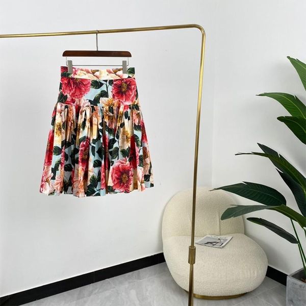 skirts 2021 summer women elegant vintage a-line floral print high waist knee length easy match, Black
skirts 2021 summer women elegant vintage a-line floral print high waist knee length easy match, Black