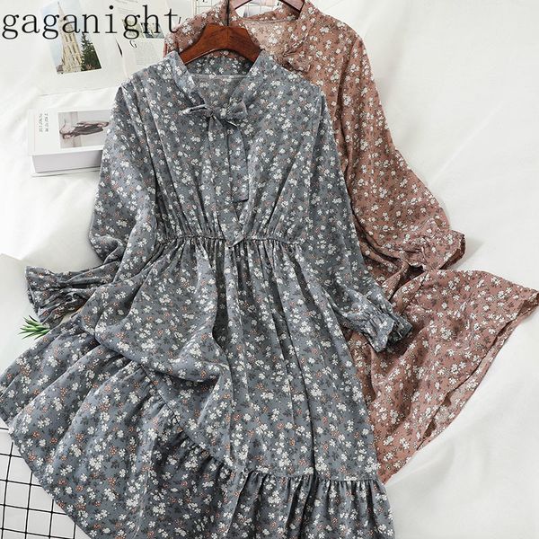 gaganight sweet flower women maxi dress long sleeve bow collar casual lady swing holiday dresses ruffles korean spring vestidos 210519, Black;gray
gaganight sweet flower women maxi dress long sleeve bow collar casual lady swing holiday dresses ruffles korean spring vestidos 210519, Black;gray