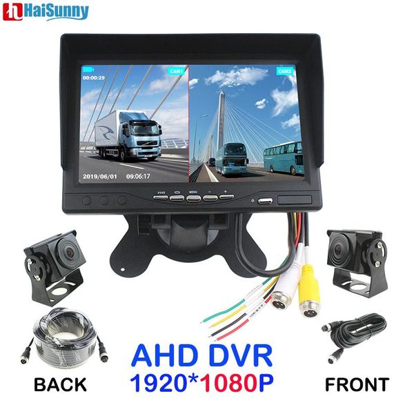 car video for bus turck 1920*1080p dvr with starlight night vision front rear view parking camera recorder 7 inch dual ips screen monitor
car video for bus turck 1920*1080p dvr with starlight night vision front rear view parking camera recorder 7 inch dual ips screen monitor