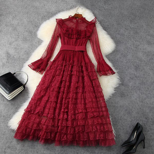 dresses ball spring summer party evening women polka dot patterns ruffle deco wine red black gown lace night, Black;gray
dresses ball spring summer party evening women polka dot patterns ruffle deco wine red black gown lace night, Black;gray