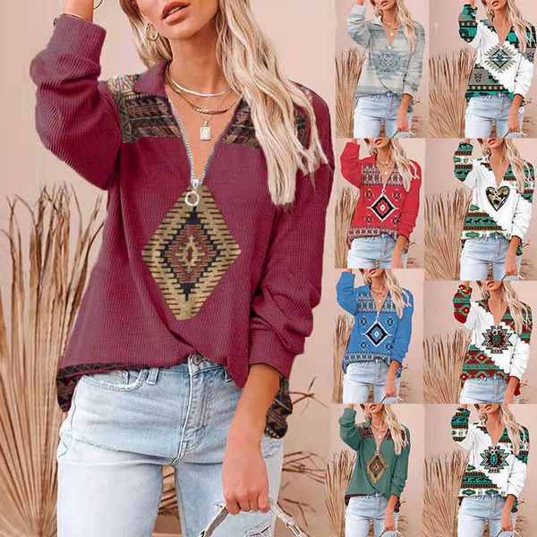 women's clothing autumn and winter 2021 new western printing family style rib long sleeve t-shirt women, White
women's clothing autumn and winter 2021 new western printing family style rib long sleeve t-shirt women, White