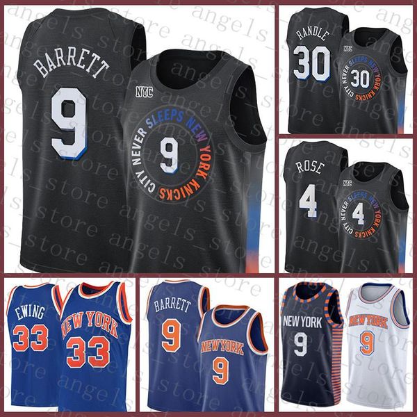 black julius 30 randle rj 9 barrett derrick 4 rose jersey retro mesh patrick 33 ewing basketball jerseys city, Black;red
black julius 30 randle rj 9 barrett derrick 4 rose jersey retro mesh patrick 33 ewing basketball jerseys city, Black;red