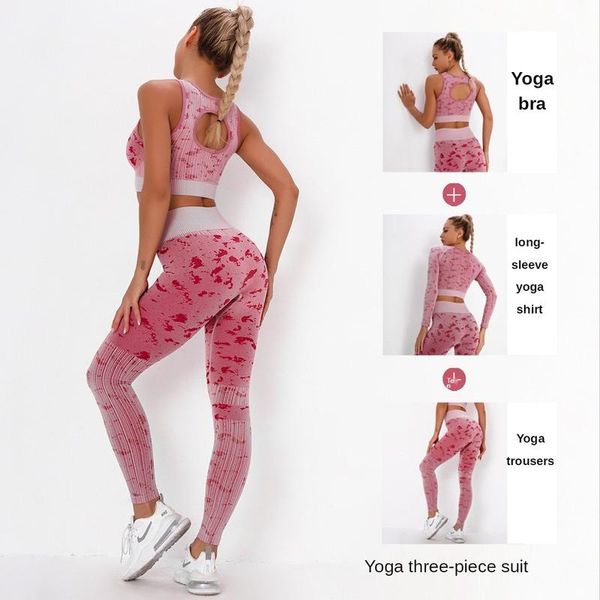 yoga outfit camouflage set women workout sportswear quick dry fitness long sleeve crop high waist leggings+sport bra sports suits
yoga outfit camouflage set women workout sportswear quick dry fitness long sleeve crop high waist leggings+sport bra sports suits