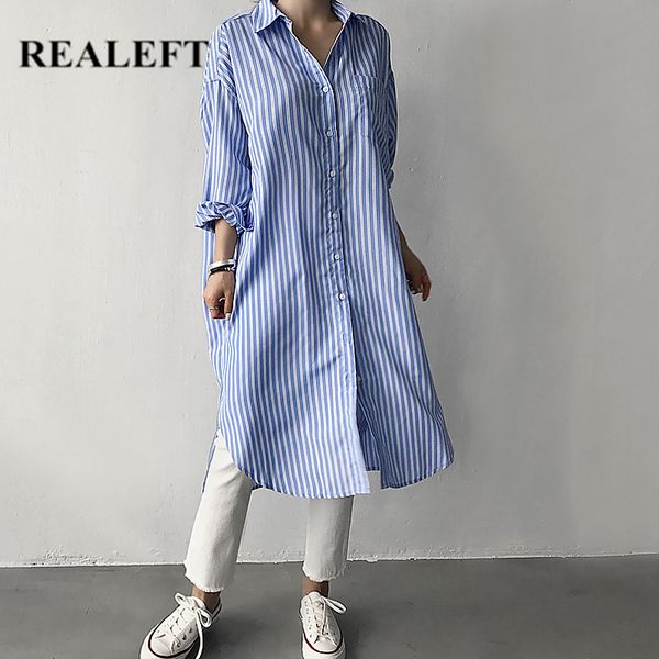 autumn vintage striped women's long blouse korean style sleeve office lady shirts female loose chic 210428, White
autumn vintage striped women's long blouse korean style sleeve office lady shirts female loose chic 210428, White