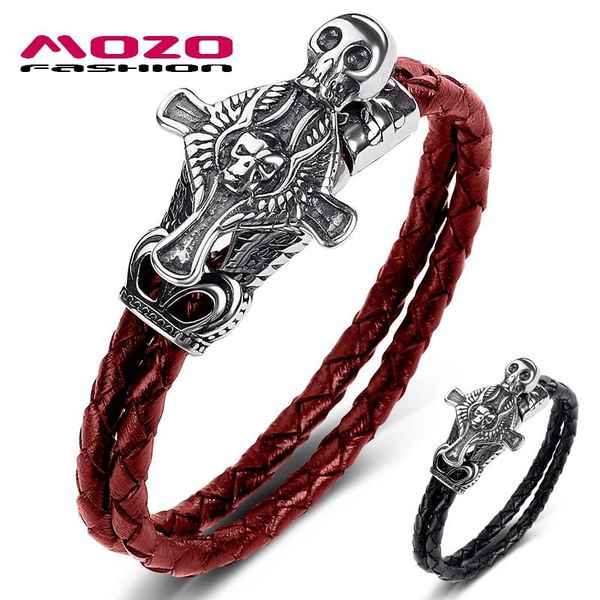 drop 2021 men jewelry genuine leather stainless steel punk the devil and angel charm wholesale bracelets 523, Golden;silver
drop 2021 men jewelry genuine leather stainless steel punk the devil and angel charm wholesale bracelets 523, Golden;silver