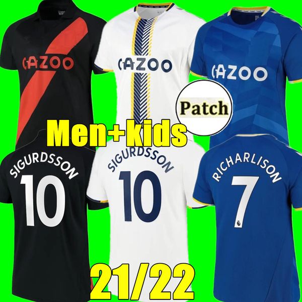 21 22 calvert-lewin soccer jerseys sigurdsson allan doucoure keane football shirt goalkeeper 2021 2022 andré gomes richarlison men kids kit, Black
21 22 calvert-lewin soccer jerseys sigurdsson allan doucoure keane football shirt goalkeeper 2021 2022 andré gomes richarlison men kids kit, Black
