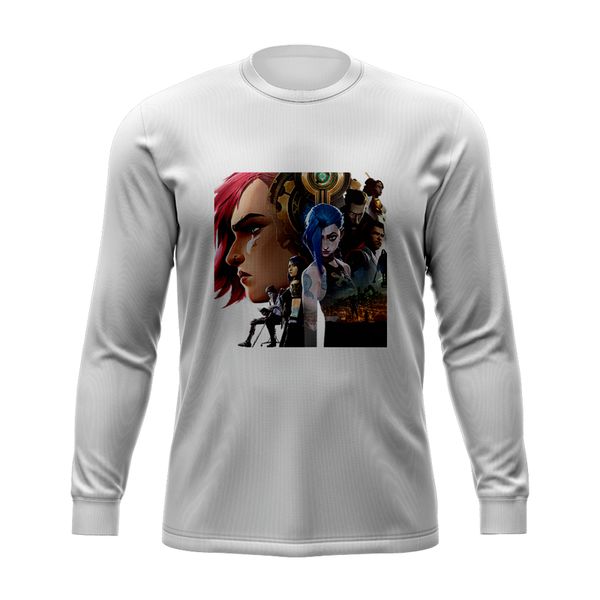 3d printing jinx t-shirt lol arcane cool street trend party wear round neck long sleeve character printing daily top, White;black
3d printing jinx t-shirt lol arcane cool street trend party wear round neck long sleeve character printing daily top, White;black