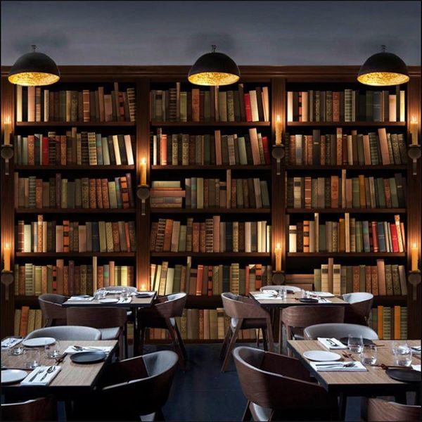 retro bookshelf bookcase 3d po wallpapers for living room bedroom background mural wall papers home decor papel de parede
retro bookshelf bookcase 3d po wallpapers for living room bedroom background mural wall papers home decor papel de parede