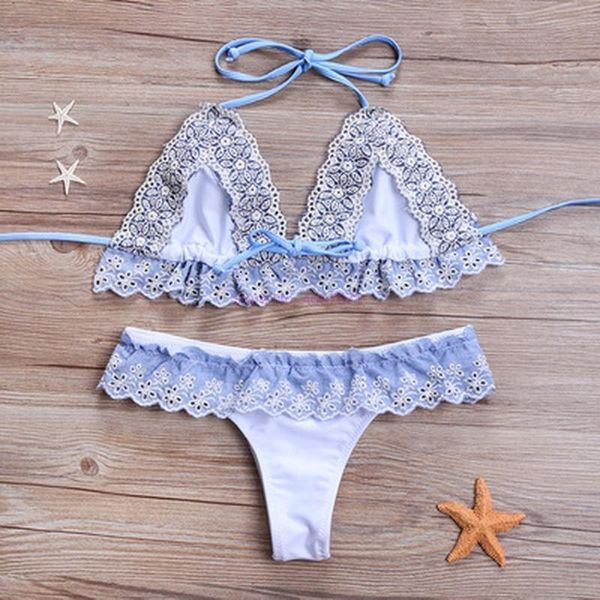 women's swimwear by dhl or fedex 100pcs women ruffle bikini set lace decor vintage beach bathing suit summer swimsuit maillot, White;black
women's swimwear by dhl or fedex 100pcs women ruffle bikini set lace decor vintage beach bathing suit summer swimsuit maillot, White;black