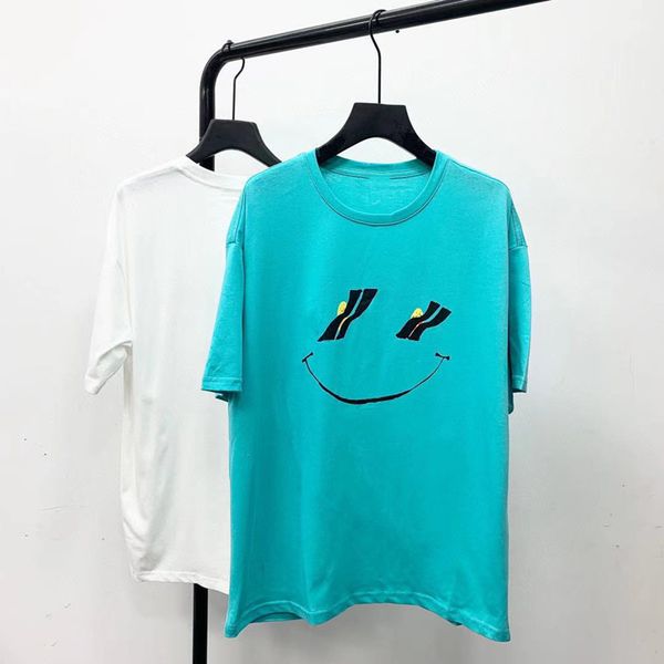 smiley 21s letter summer face new printed abstract cotton simple short sleeve t-shirt lovers age reducing tren, Gray
smiley 21s letter summer face new printed abstract cotton simple short sleeve t-shirt lovers age reducing tren, Gray
