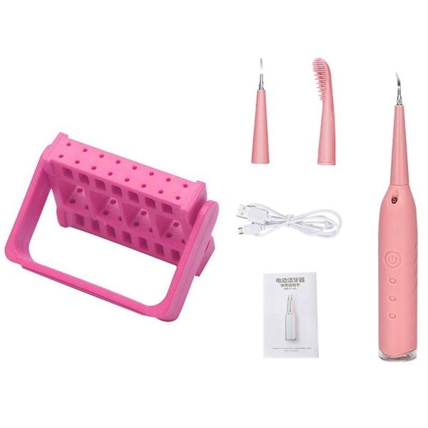 nail art kits tool placement box polishing head display stand pink with ultrasonic scaler
nail art kits tool placement box polishing head display stand pink with ultrasonic scaler