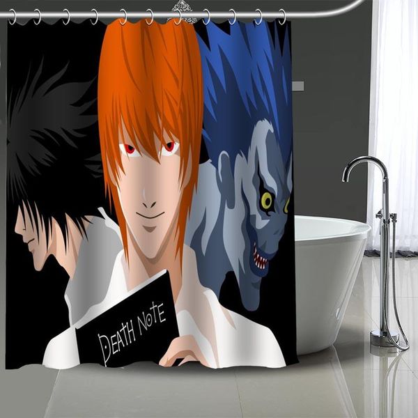 custom anime death note shower curtains bath products bathroom decor waterproof polyester with 12 pcs hooks
custom anime death note shower curtains bath products bathroom decor waterproof polyester with 12 pcs hooks