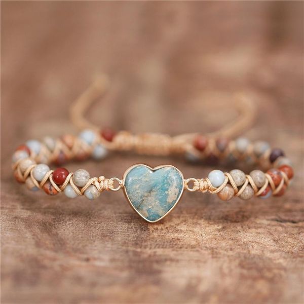 charm bracelets heart boho couples jaspers beads string braided yoga friendship lover jewelry wholesale drop, Golden;silver
charm bracelets heart boho couples jaspers beads string braided yoga friendship lover jewelry wholesale drop, Golden;silver