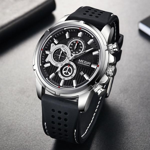 wristwatches rgio masculino megir sport chronograph silicone mens watches quartz clo waterproof big dial watch men, Slivery;brown
wristwatches rgio masculino megir sport chronograph silicone mens watches quartz clo waterproof big dial watch men, Slivery;brown