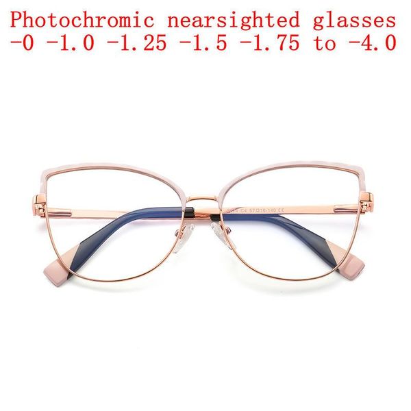 sunglasses frames finished myopia glasses women transition pochromic cat eye clear reading short sight prescription -1 nx, Silver
sunglasses frames finished myopia glasses women transition pochromic cat eye clear reading short sight prescription -1 nx, Silver