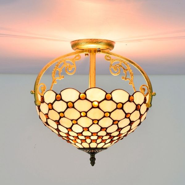 european retro simple glazed lamp tiffany stained glass mediterranean style dining room bedroom aisle ceiling light tf095
european retro simple glazed lamp tiffany stained glass mediterranean style dining room bedroom aisle ceiling light tf095