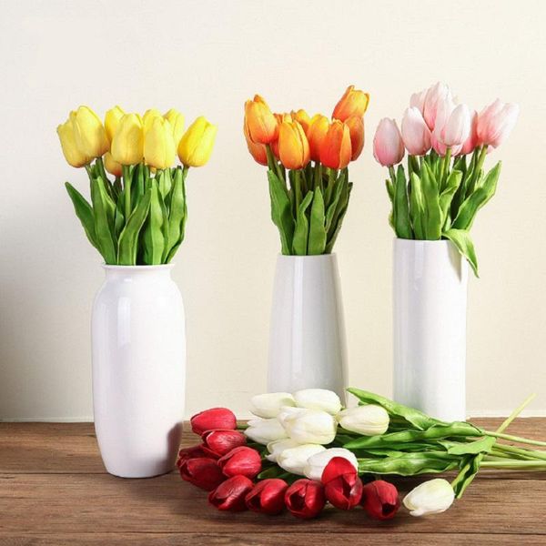 5pcs artificial tulip flowers real touch pu latex tulips bride bouquet for wedding marriage room decoration home garden supplie decorative &
5pcs artificial tulip flowers real touch pu latex tulips bride bouquet for wedding marriage room decoration home garden supplie decorative &