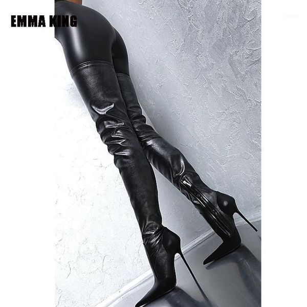 boots woman winter over the knee ladies high heels pointed toe thigh size 35-45 party shoes for women 202111, Black
boots woman winter over the knee ladies high heels pointed toe thigh size 35-45 party shoes for women 202111, Black