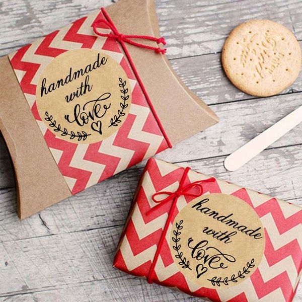 gift wrap 500pcs kraft handmade with love sticker thank you seal label baking package decoration stationery scrapbooking
gift wrap 500pcs kraft handmade with love sticker thank you seal label baking package decoration stationery scrapbooking